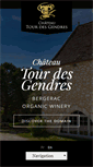Mobile Screenshot of chateautourdesgendres.com